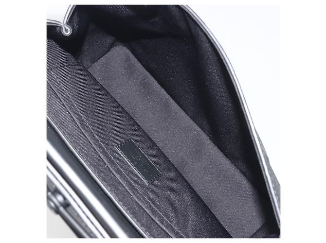 LOUIS VUITTON Taurillon Clemence Monogram Steamer PM Black M24436 - vista 11