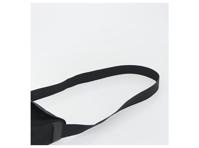 PRADA Bolsa de Ombro Nylon Black Silver - vista 14