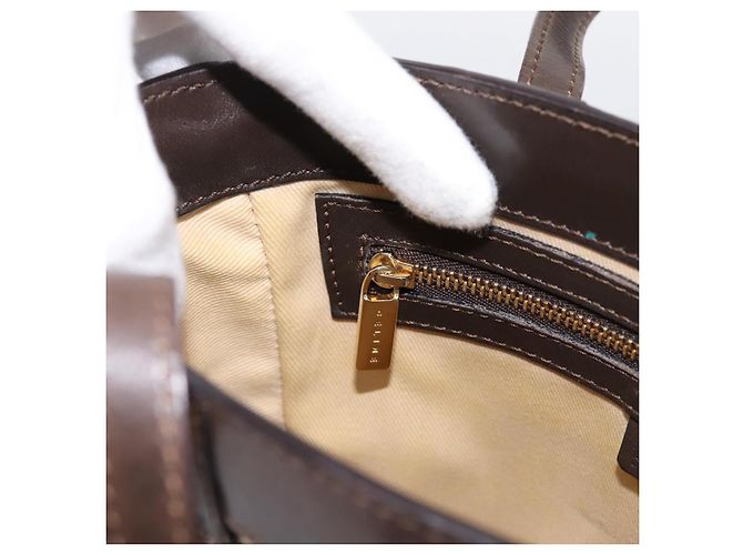 Céline CELINE C Macadam Canvas Handtasche Braun Gold - Ansicht 20