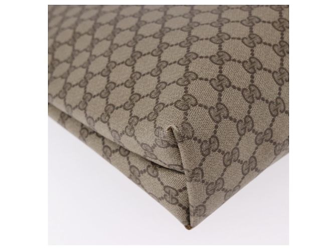 GUCCI GG Supreme Web Sherry Line Tote Bag PVC Beige 39 02 003 - vista 13