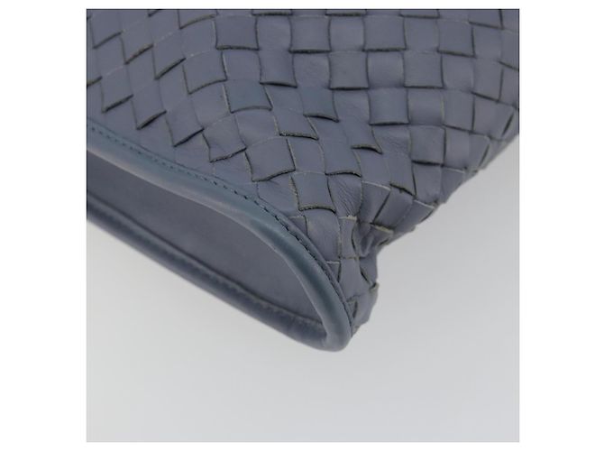 BOTTEGA VENETA INTRECCIATO Briefcase Leather 2way Light Blue - vista 16