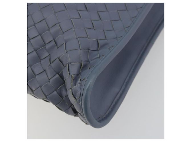 BOTTEGA VENETA INTRECCIATO Briefcase Leather 2way Light Blue - vista 17