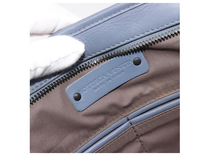 BOTTEGA VENETA INTRECCIATO Briefcase Leather 2way Light Blue - vista 19