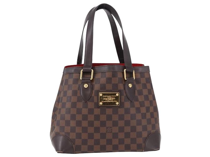 LOUIS VUITTON Damier Ebene Hampstead PM Tote Bag N51205 LV - vista 13