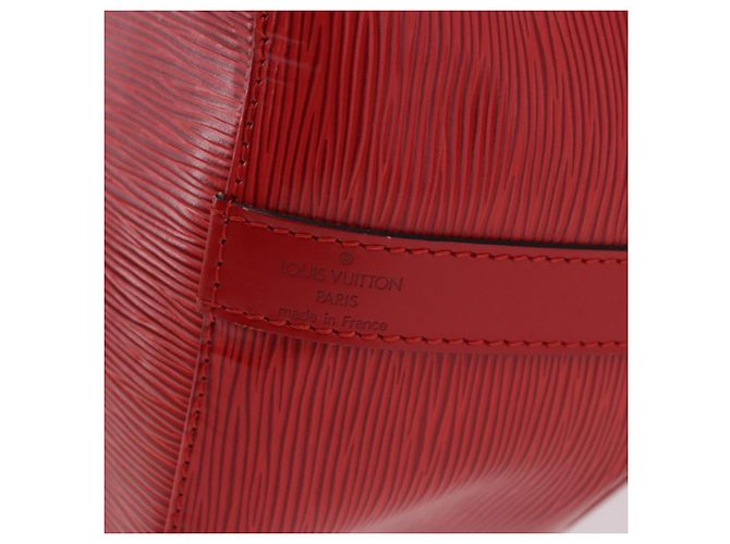 LOUIS VUITTON Epi Petit Noe Shoulder Bag Red M44107 LV - vista 17