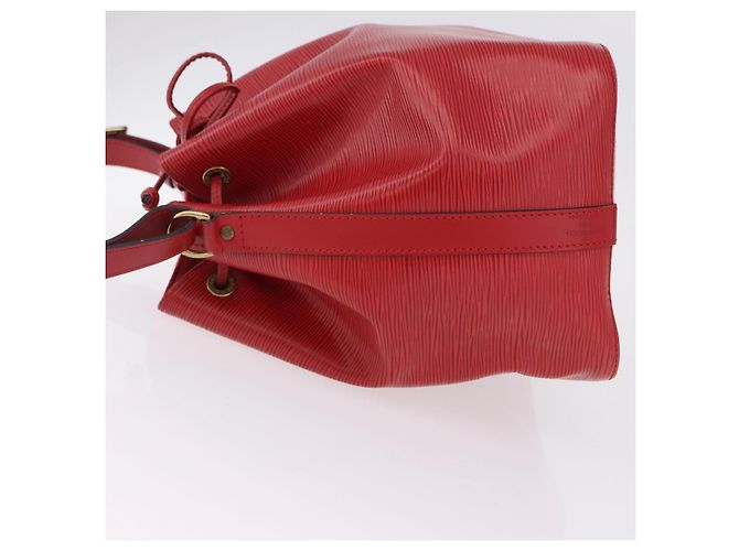 LOUIS VUITTON Epi Petit Noe Shoulder Bag Red M44107 LV - vista 4