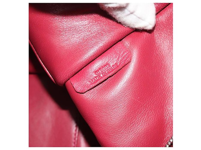 LOEWE Amazona 36 Hand Bag Leather Purple Silver - vista 12