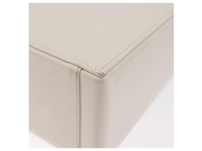 Autre Marque SAINT LAURENT Shoulder Bag Leather Ivory Gold - vista 14