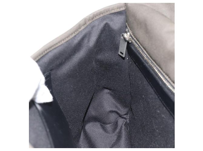 Autre Marque SAINT LAURENT Shoulder Bag Canvas Khaki Silver 757146 - vista 18