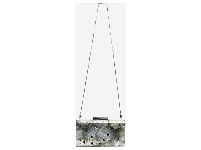 Autre Marque Pochette multi nacre Multicolore - vue 2