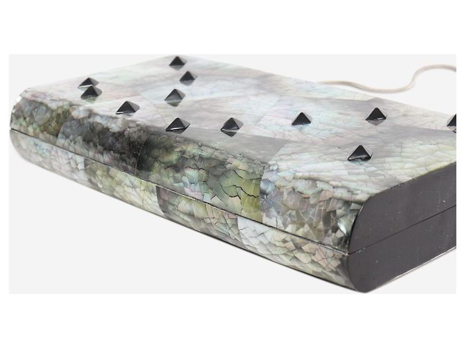 Autre Marque Pochette multi nacre Multicolore - vue 7