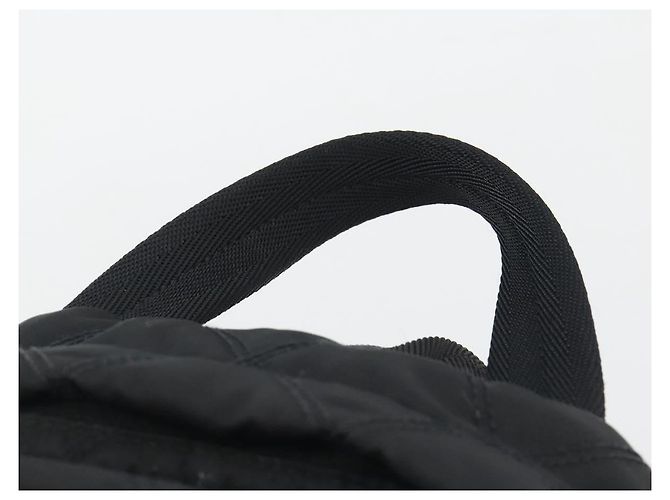 PRADA Body Bag Nylon Black Silver - vista 14