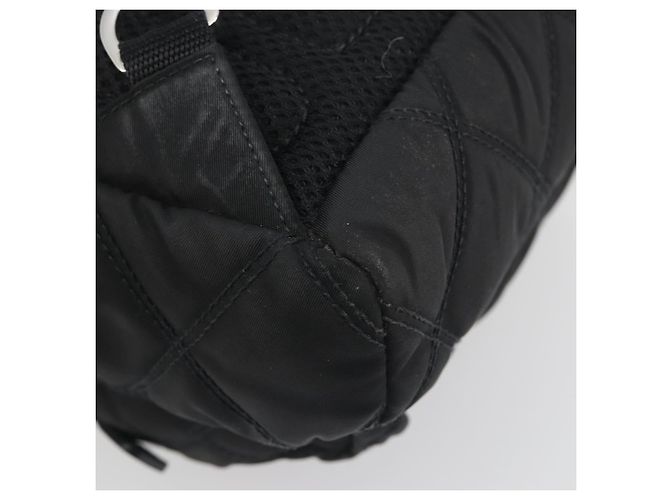 PRADA Body Bag Nylon Black Silver - vista 19