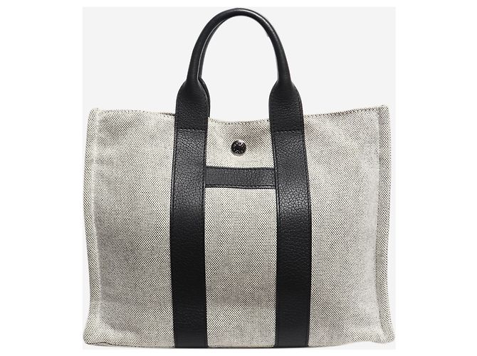 Hermès Bolso tote Neutral Sac Aine PM - vista 3