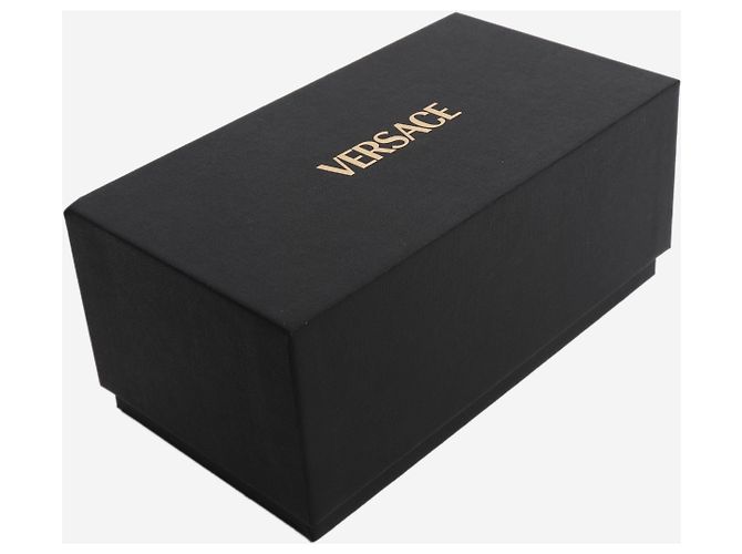 Versace Occhiali da sole a farfalla dorati D'oro - vista 6