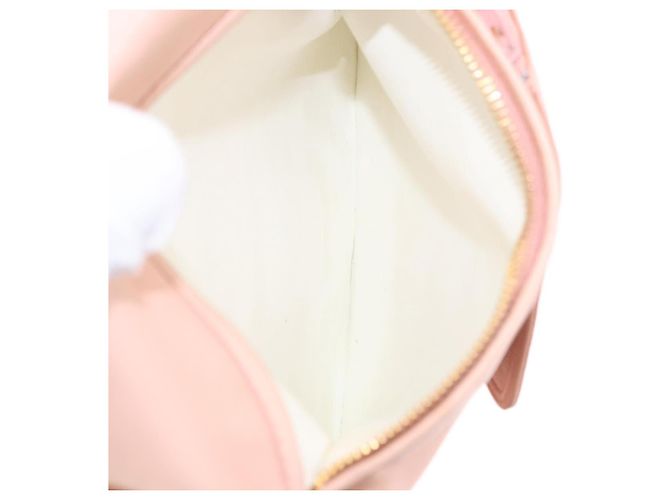 CHANEL Backpack Lamb Skin Pink Gold CC - vista 23