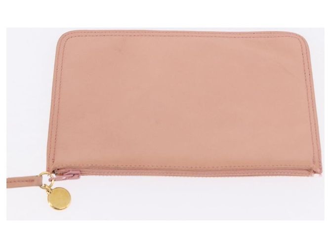 CHANEL Backpack Lamb Skin Pink Gold CC - vista 26