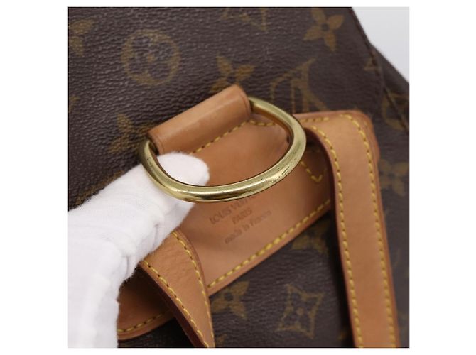 LOUIS VUITTON Monogram Montsouris MM Backpack M51136 LV - vista 7