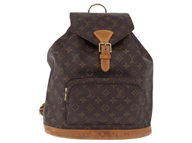 LOUIS VUITTON Monogram Montsouris GM Backpack M51135 LV - vista 13