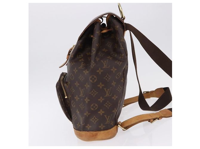 LOUIS VUITTON Monogram Montsouris GM Backpack M51135 LV - vista 3