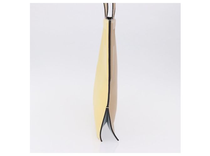 FENDI Tote Bag Leather Yellow - vista 4
