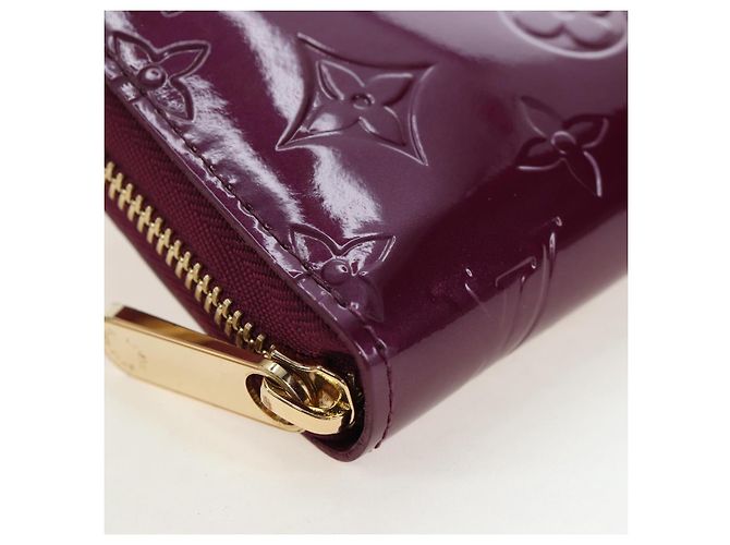 LOUIS VUITTON Monogram Vernis Zippy Organizer Long Wallet Viole LV - vista 14
