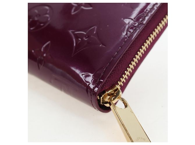 LOUIS VUITTON Monogram Vernis Zippy Organizer Long Wallet Viole LV - vista 17