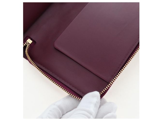LOUIS VUITTON Monogram Vernis Zippy Organizer Long Wallet Viole LV - vista 22