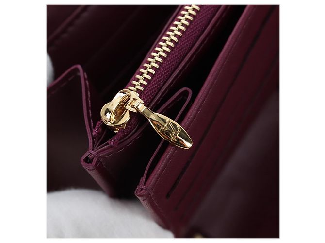 LOUIS VUITTON Monogram Vernis Zippy Organizer Long Wallet Viole LV - vista 24