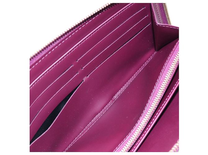 LOUIS VUITTON Monogram Vernis Zippy Organizer Long Wallet Viole LV - vista 25