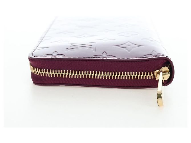 LOUIS VUITTON Monogram Vernis Zippy Organizer Long Wallet Viole LV - vista 3