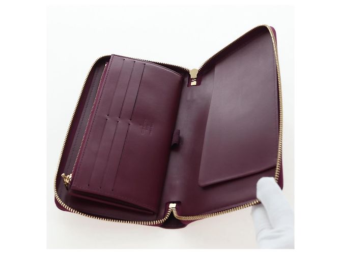 LOUIS VUITTON Monogram Vernis Zippy Organizer Long Wallet Viole LV - vista 9