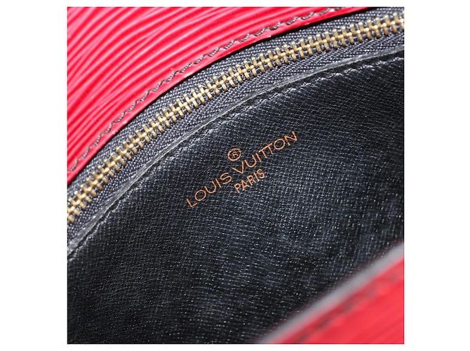 LOUIS VUITTON Epi Saint Cloud GM Shoulder Bag Red M52197 LV - vista 22