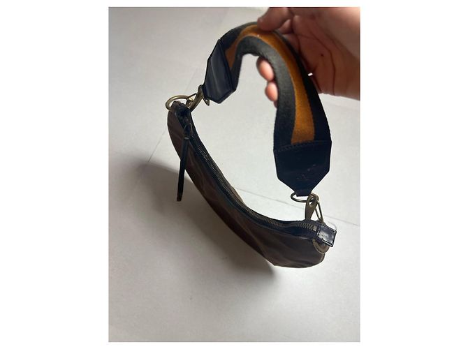 Borsa a tracolla Gucci Half Moon Hobo marrone - vista 7