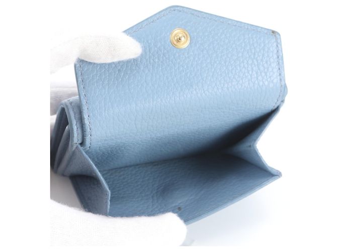 Miu Miu Leder Tri-fold Geldbörse - Ansicht 6