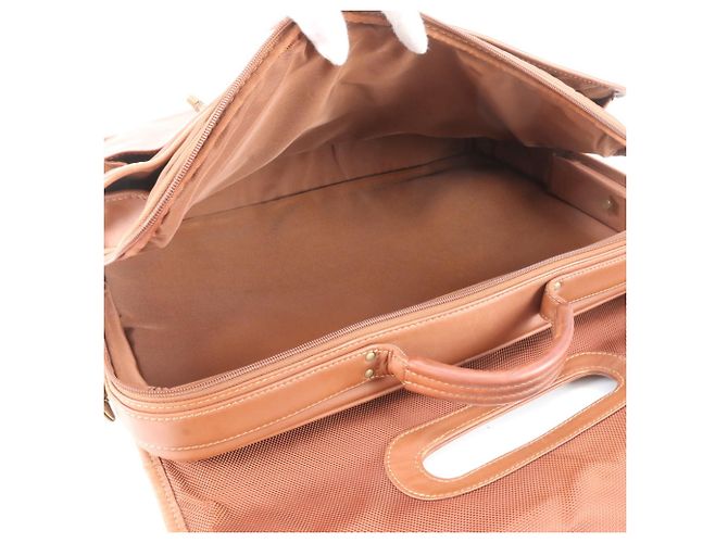 Borsa business 2-Way in pelle Coach Turnlock Marrone - vista 8