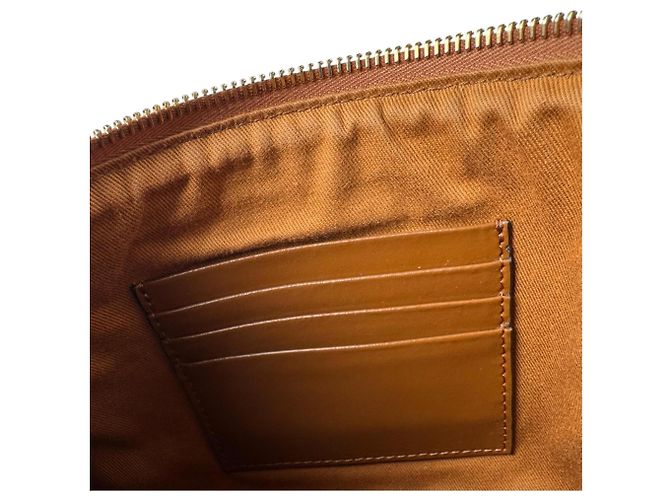 Bolso Cesta de Rafia Marrón Marni Castaño - vista 8