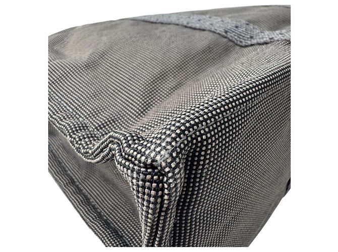 Hermès Bolso Tote Hermes Herline MM Grey Castaño Gris antracita - vista 14