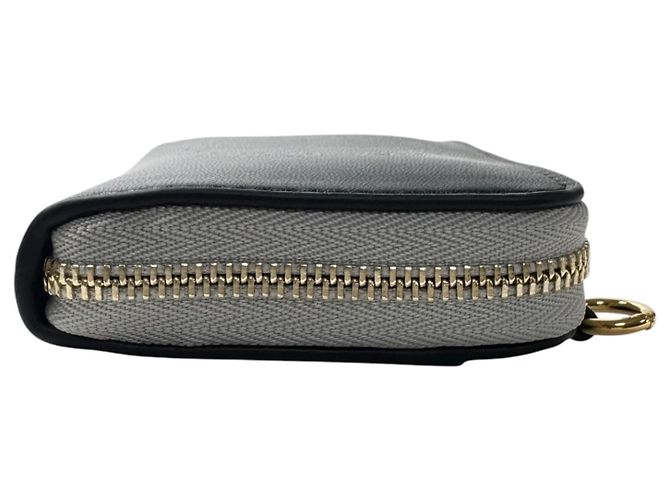 Stella Mc Cartney Tarjetero con cremallera Stella McCartney Negro Beige - vista 5