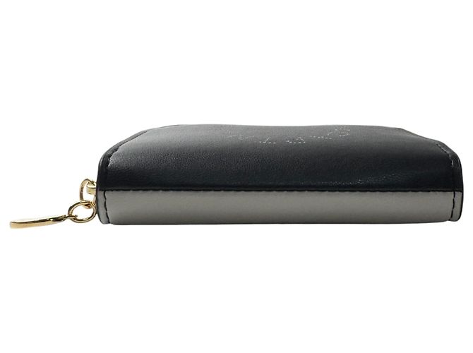 Stella Mc Cartney Tarjetero con cremallera Stella McCartney Negro Beige - vista 7