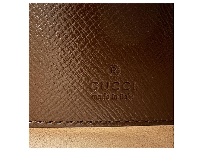 Borsa Gucci New Jackie Sherry Line Marrone - vista 8