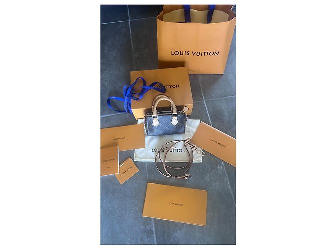 Louis Vuitton Speedy Nano Monogram Canvas Handtasche Braun Monogramm - Ansicht 2