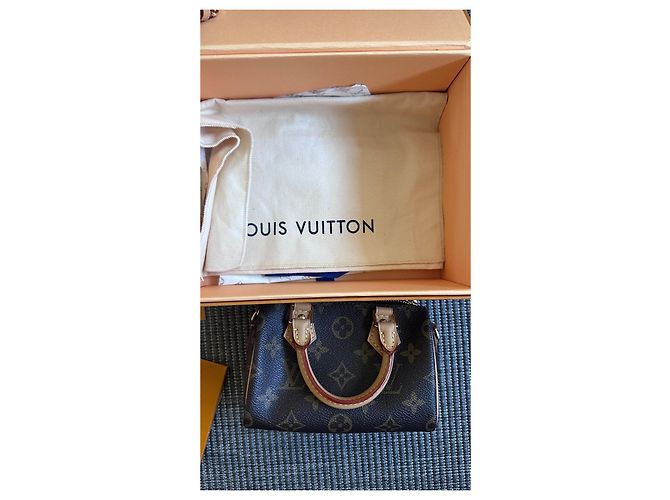 Louis Vuitton Speedy Nano Monogram Canvas Handtasche Braun Monogramm - Ansicht 4