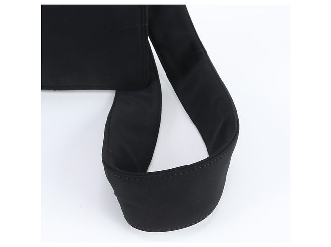 Borsa a tracolla Miu Miu Archive Nylon Nero - vista 2