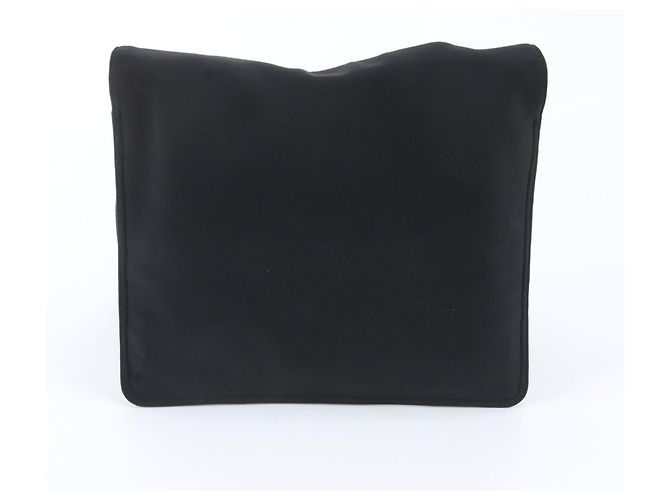 Borsa a tracolla Miu Miu Archive Nylon Nero - vista 4