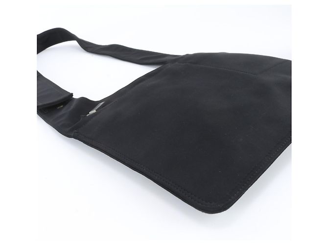 Borsa a tracolla Miu Miu Archive Nylon Nero - vista 7