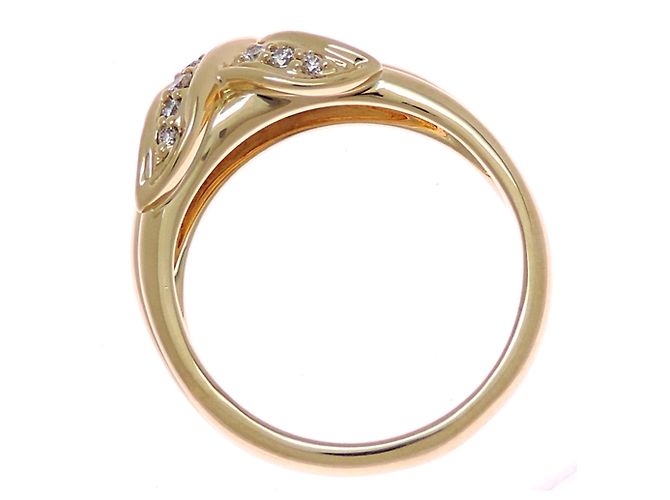 Autre Marque Anello da donna Tiffany & Co. 750YG Diamond Signature Cross - vista 3