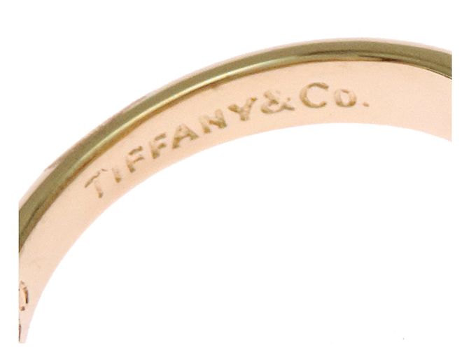 Autre Marque Anello da donna Tiffany & Co. 750YG Diamond Signature Cross - vista 6