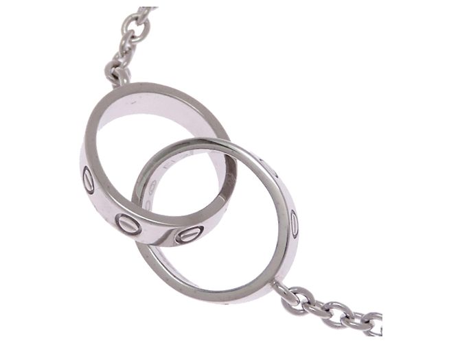 Collana Cartier 750WG Baby Love - vista 2