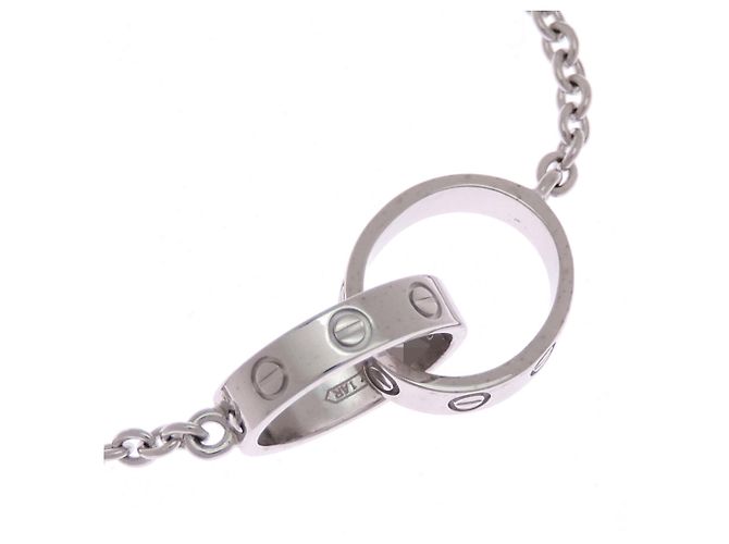Collana Cartier 750WG Baby Love - vista 3